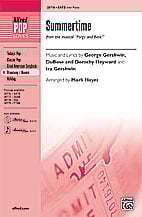 Summertime SATB choral sheet music cover Thumbnail